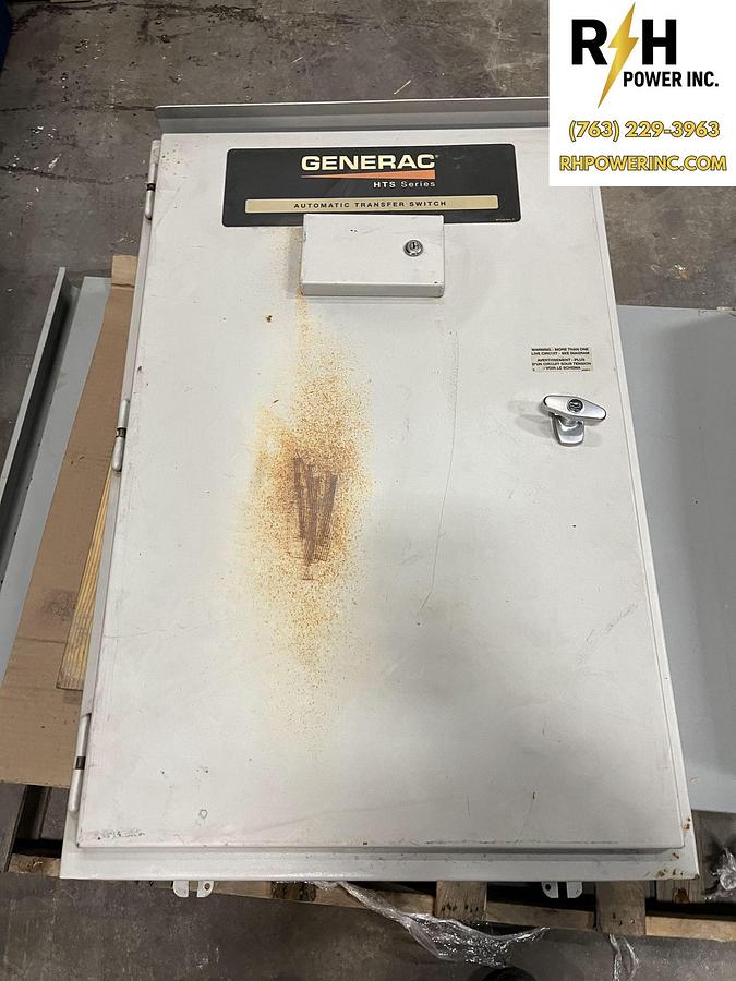 Used 400A | 480V | Generac Automatic Transfer Switch HTSN400A3 | s/n 5606360
