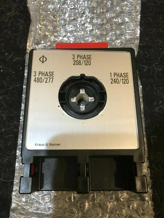 Used Genuine OEM Cummins Voltage Selector Switch | C80-D6R C100-D6R | P/N: A041W631