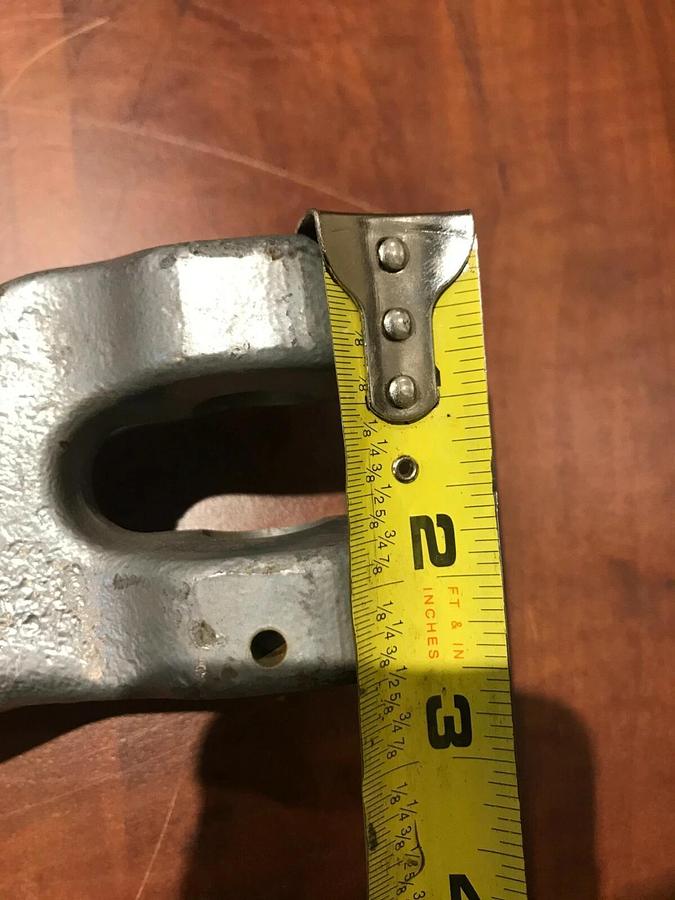 New 5/8" Crosby A-1317 Shur-Loc Clevis Hook  | 22,600 Lbs. WLL 1029036 Grade 100