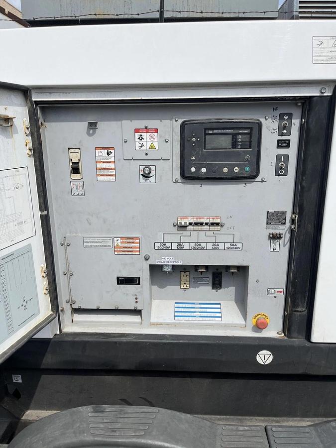 Used 50kva Wacker Neuson G50 Mobile Diesel Generator - S/N: 24440219