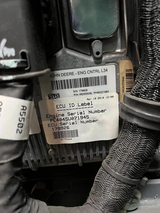 Used John Deere 4.5L Generator Drive Engine 4045HFG06 - S/N: PE4045U071945