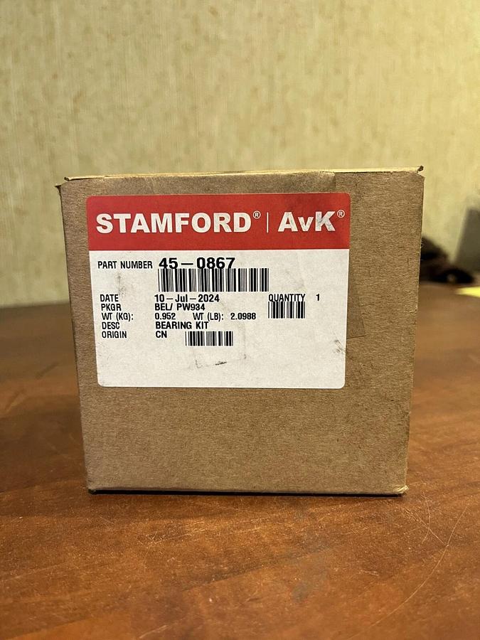 Used New Stamford Bearing Kit - P/N: 45-0867