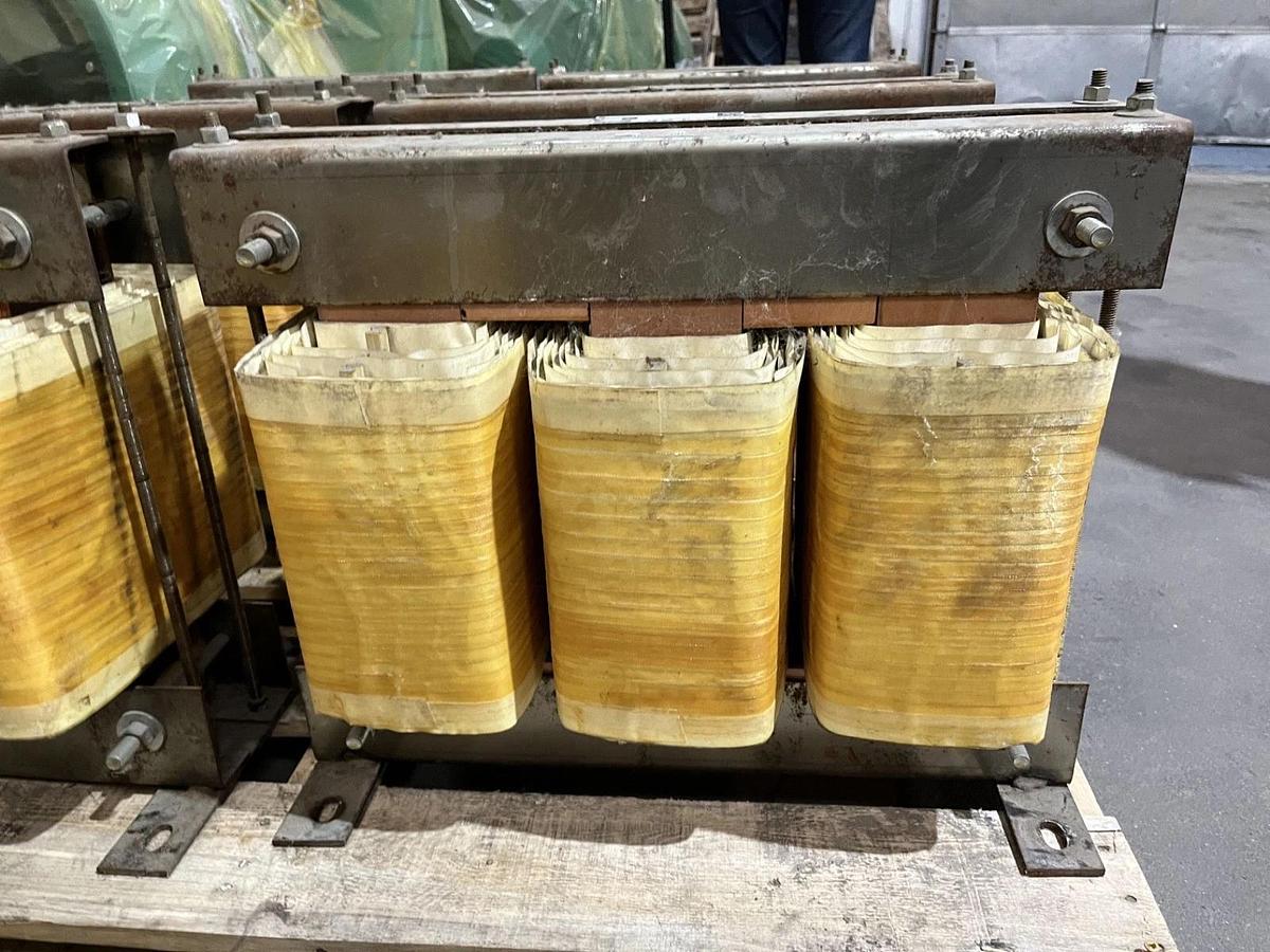 Used Simplex 75kvar 480V Load Reactor taken from 1575kVAR Reactive Load Bank