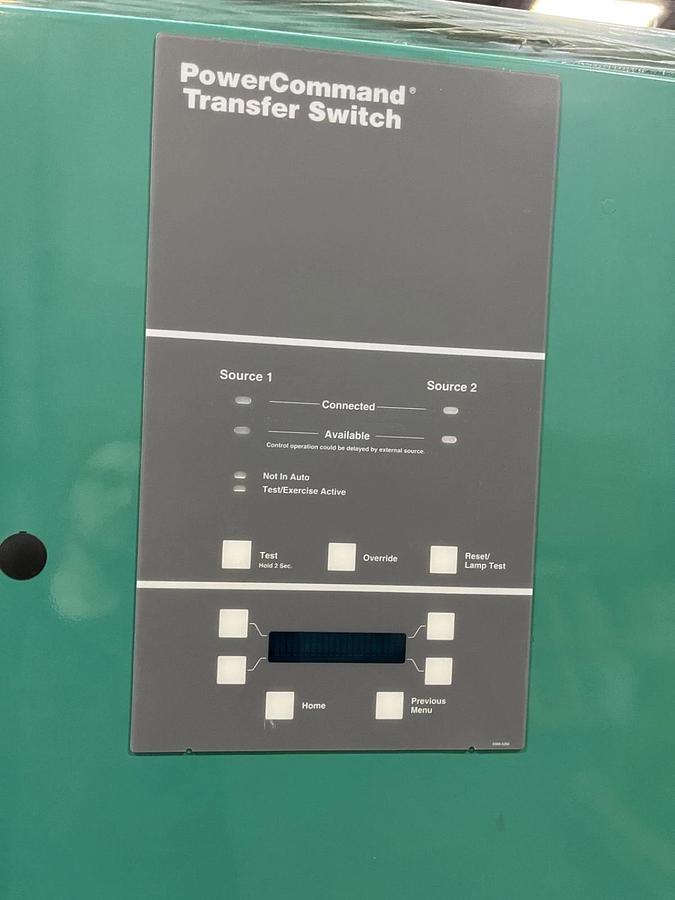 225 Amp 480VAC Cummins BTPCB Spec. A Automatic Transfer Switch - S/N: I21M978608