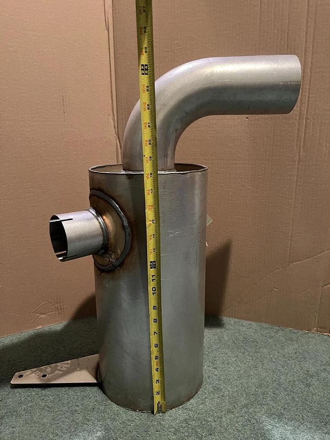 New Cummins Exhaust Muffler - P/N: 0155-4686