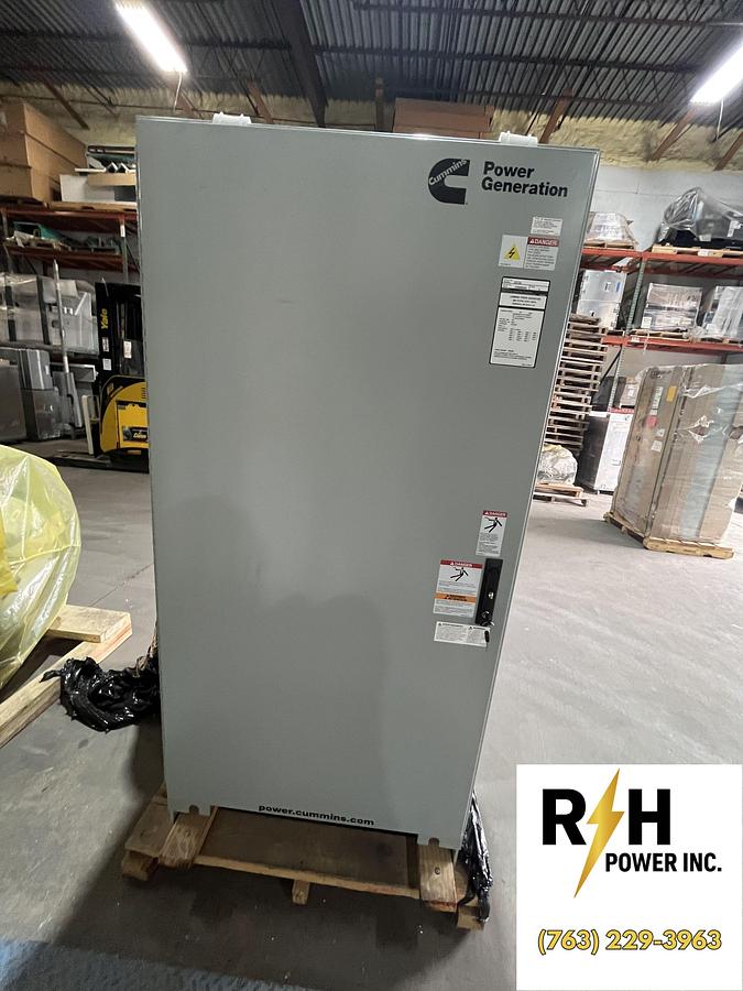 New 225A 480VAC Cummins CXTC8 Spec. A Automatic Transfer Switch - S/N: E22M088856