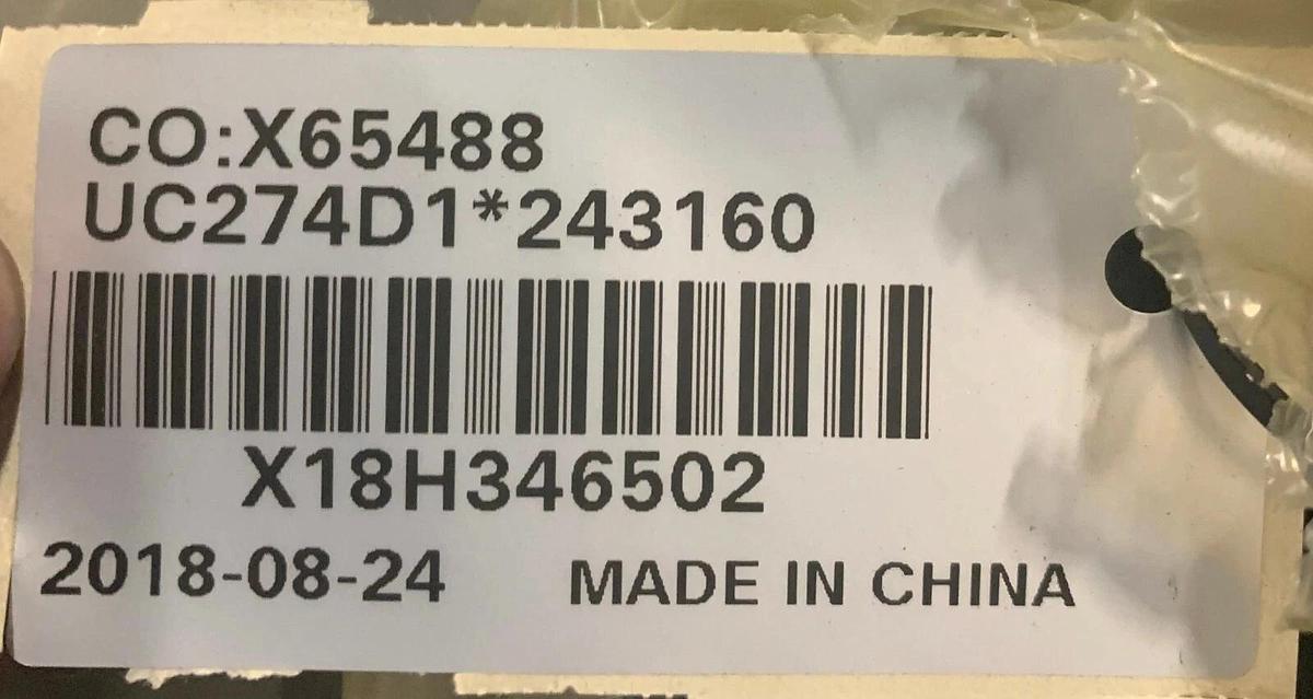 Used New 100kW Stamford Alternator Gen End UCI274D1 120/240V 1PH