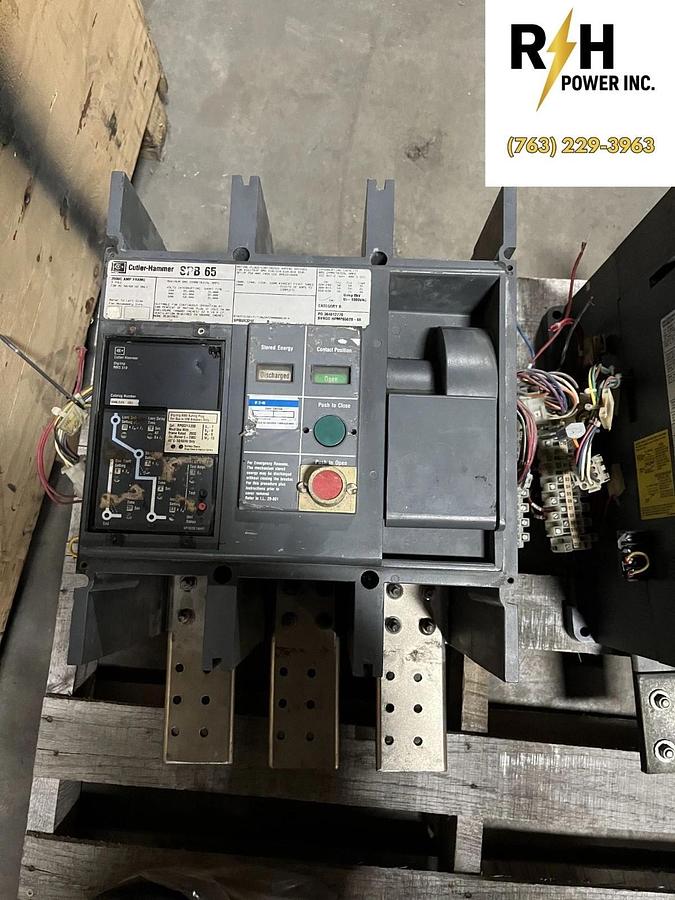 Used Used Cutler-Hammer 2000 Amp 3 Pole SPB65 Circuit Breaker - SPBSR321F-B
