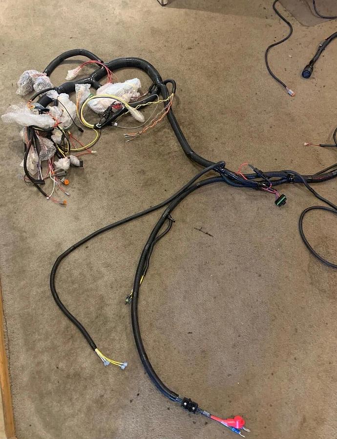 Used Cummins C275D2RE Generator Main Wiring Harness C275 | P/N A055J376 A045N587