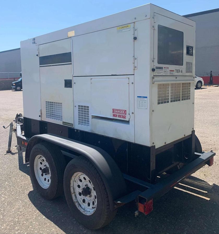 Used 70kVA Multiquip MQ Power Mobile Diesel Generator DCA-70SSJU4i | S/N: 7306735