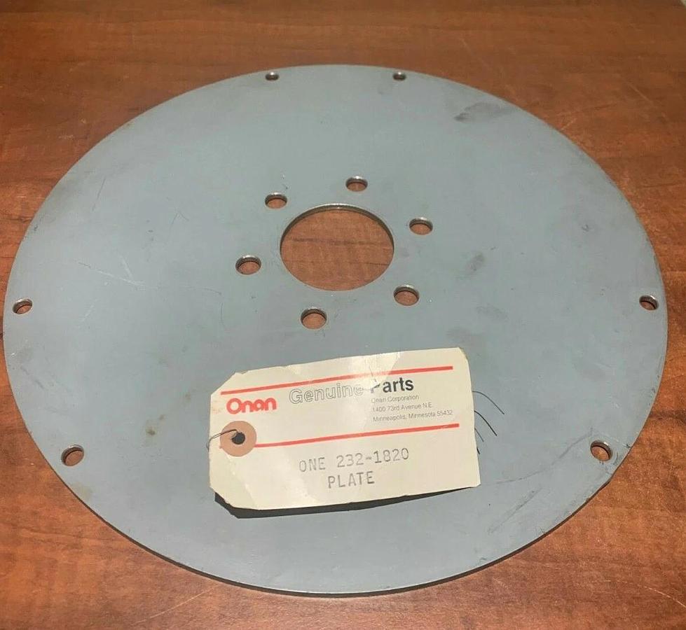 New Genuine OEM Onan Rotor Drive Disc Flex Plate | P/N: 232-1820 0232-1820