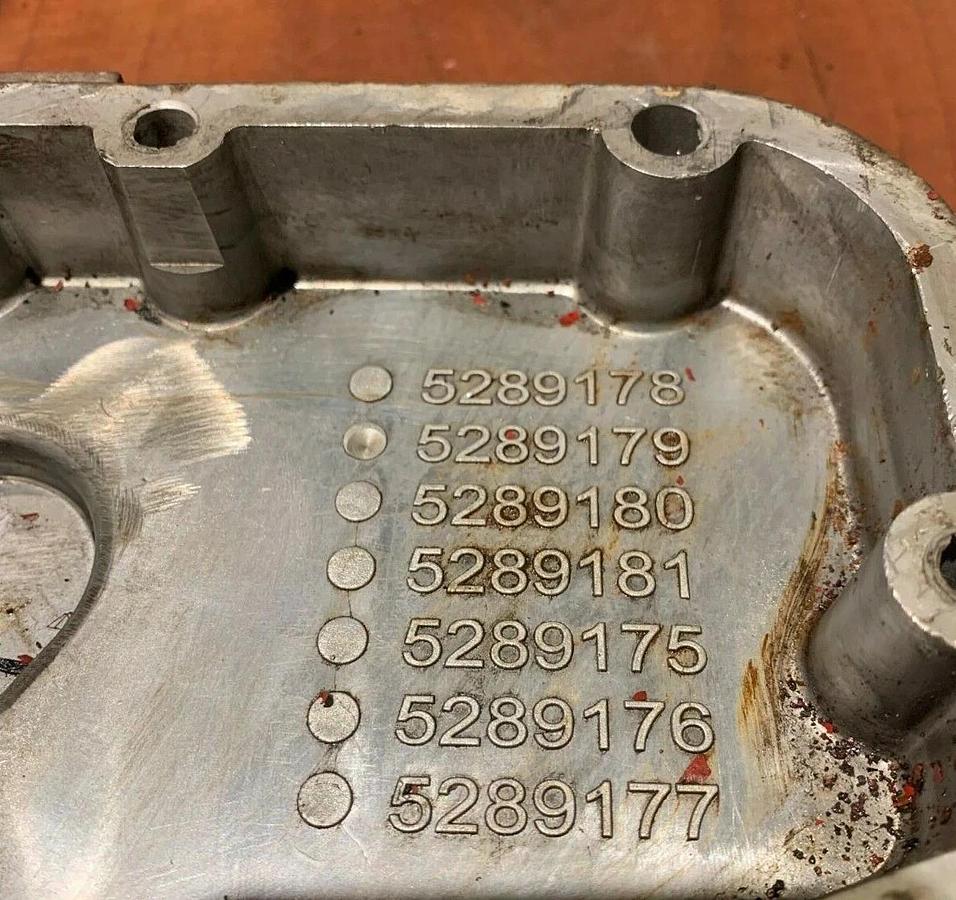 Used Used Genuine OEM Cummins Front Cover QSB5 4.5L C100-D6R | P/N: 5289179