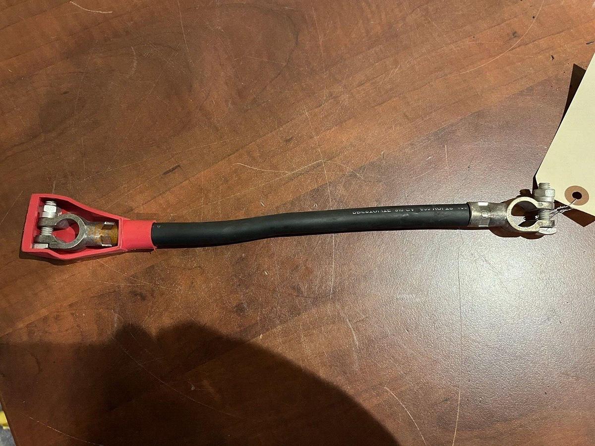 12" Prestolite Double Sided 2/0 GA. 600V  Battery Cable