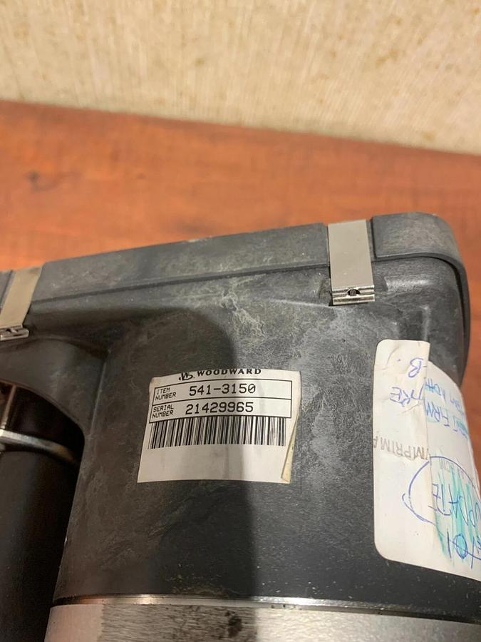 Woodward TecJet Caterpillar CAT P/N: 541-3150 GP FUEL VALVE