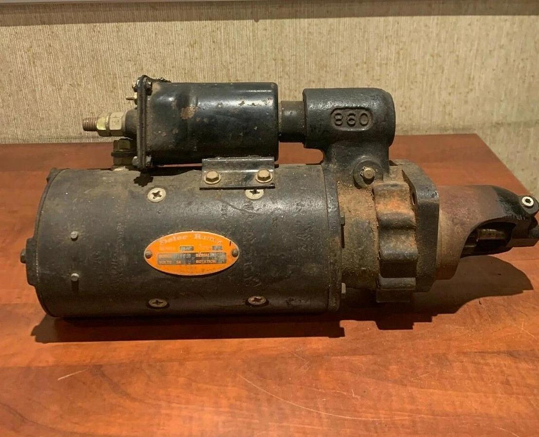 Used Genuine OEM Delco-Remy 35MT 190 1113533 24V Starter