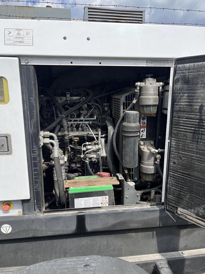 Used 50kva Wacker Neuson G50 Mobile Diesel Generator - S/N: 24440219