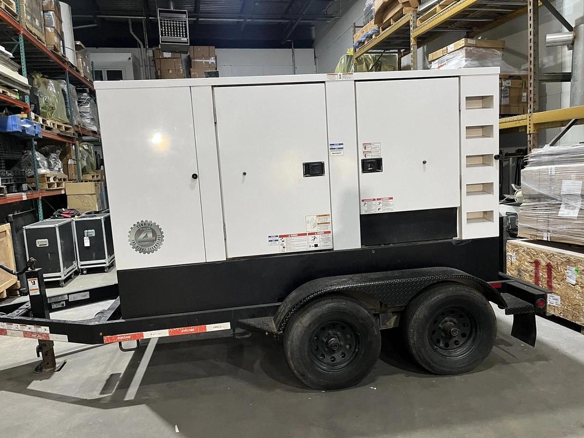 Used 70kw Cummins C70D2RE Spec. B Mobile Diesel Generator - S/N: H190629932
