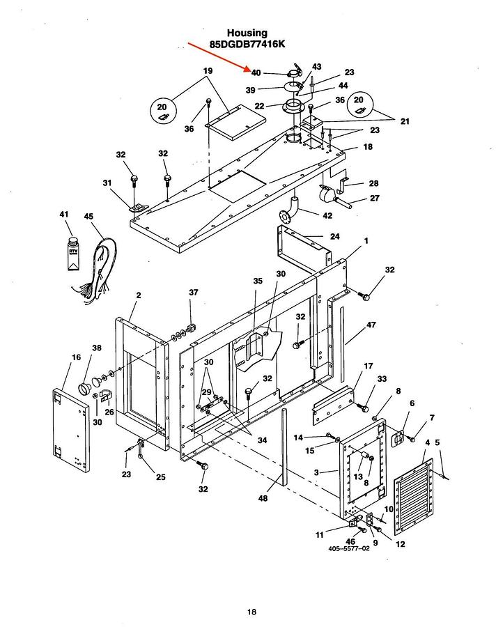 Used New Genuine OEM Cummins Onan 4.5" Steel Rain Cap | P/N: 155-0987