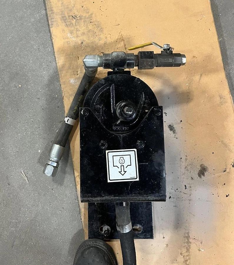 Used Blackmer 210A Rotary Hand Pump, Hose and Mount Assembly - P/N: 210A