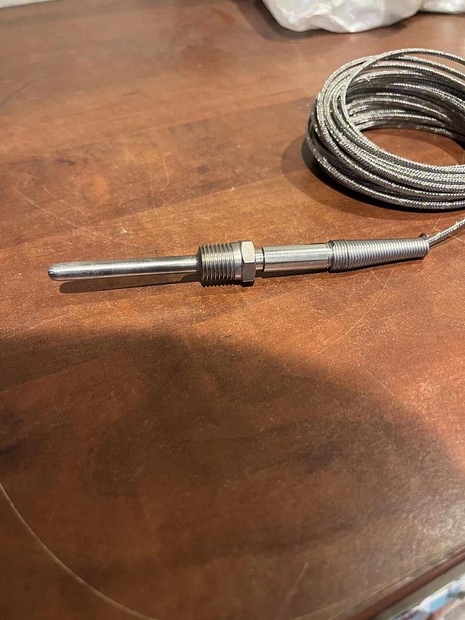 New Omega Pipe Plug Thermocouple Probe- P/N: TC-K-NPT-U-300-2"