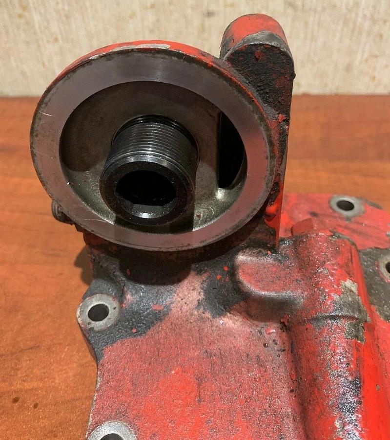 Used Used Genuine OEM Cummins Oil Filter Cooler Housing QSB5 4.5L C100D6R | 5285021