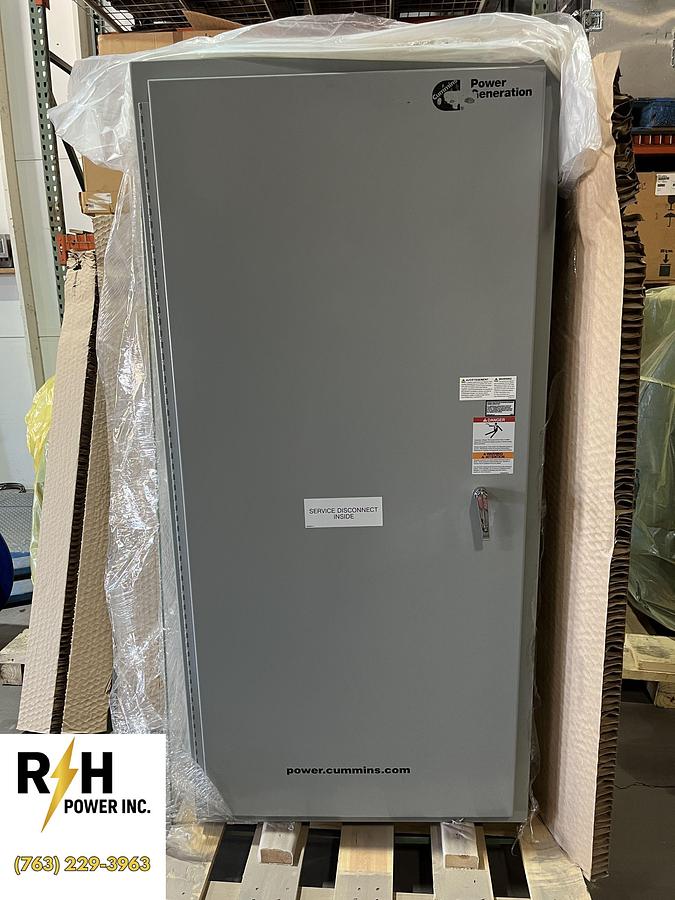 200 Amp 240VAC Cummins OTECSEB Spec. C Automatic Transfer Switch - S/N: D23M229714
