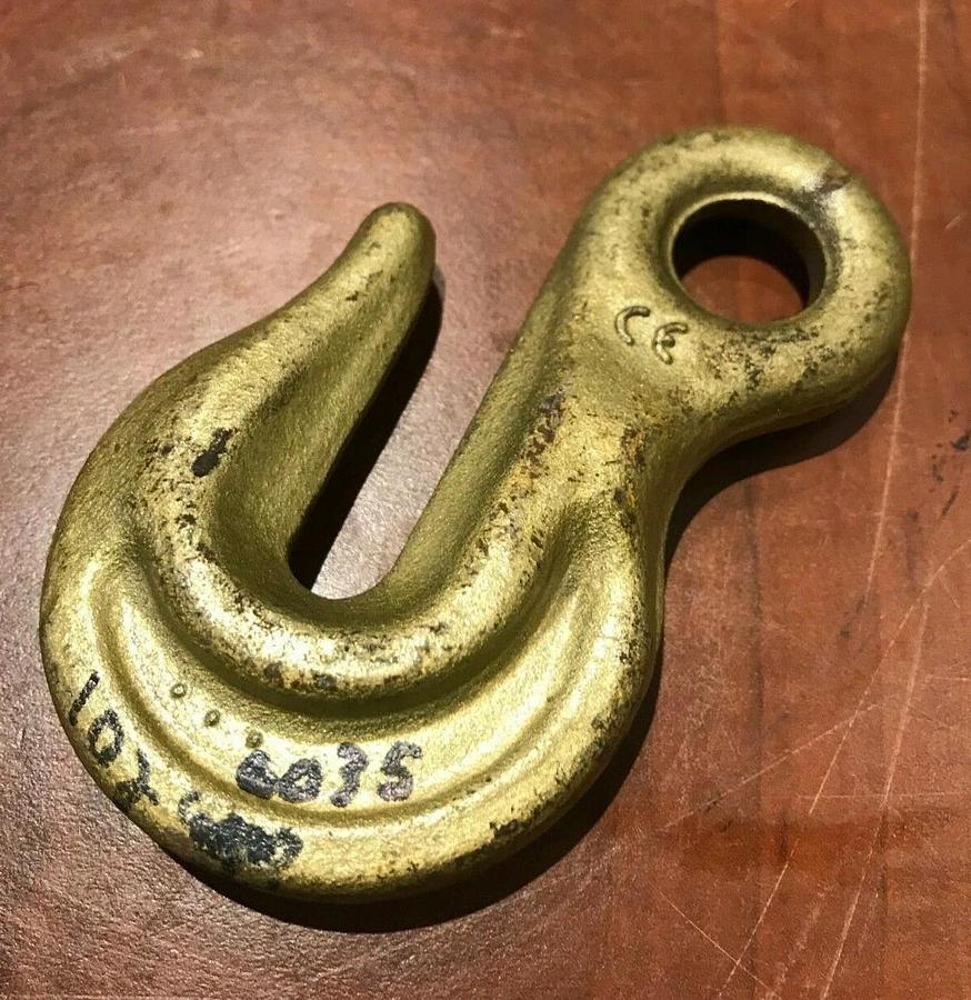 New Crosby 3/8" Eye Grab Hook Grade 80 | WLL: 7,100 lbs. | Rigging Lifting