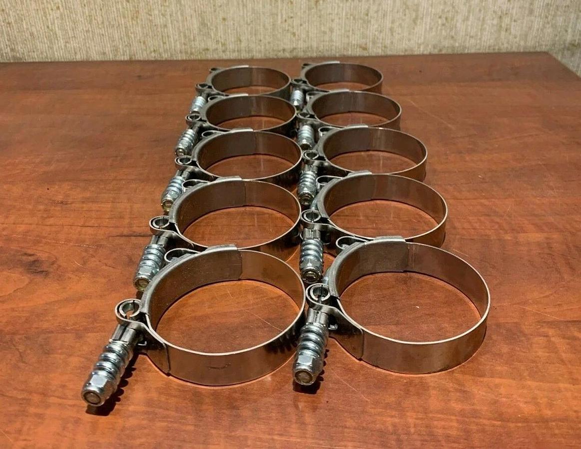 Used (50 Pack) Breeze 2.5" T-Bolt Hose Clamp | Cummins P/N: A034C656 (USA Made)