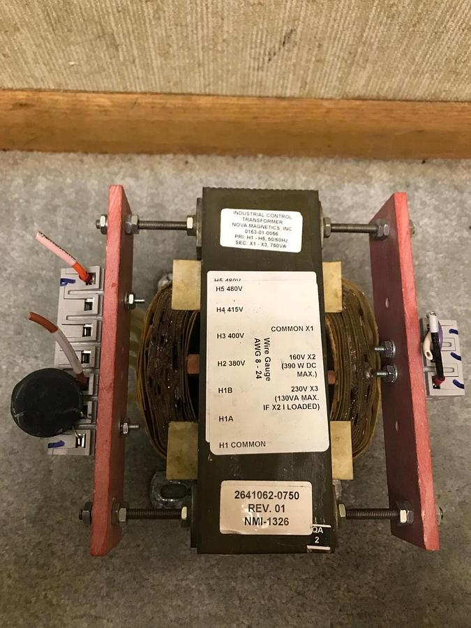 Used Nova Industrial Control Transformer 750VA | 0163-01-0056