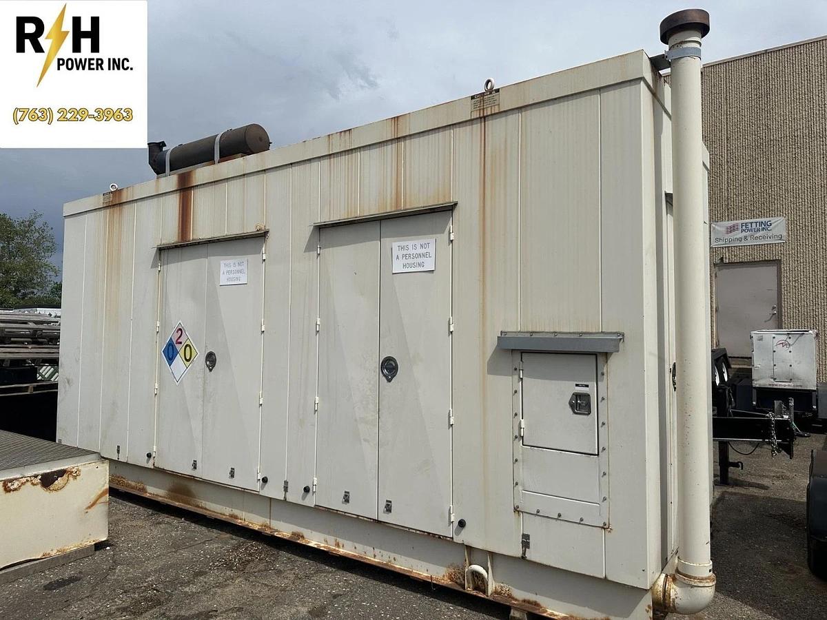 Used 600kW Cummins DFGB Stationary Diesel Generator - L960625814