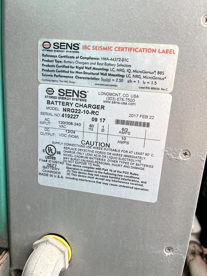 Used 500kw Cummins C500D6RG Mobile Diesel Generator - S/N: C170159908