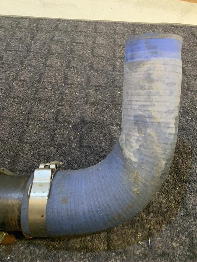 Used Multiquip Inter Cooler Hose DCA-180SSJU DCA220SSJU | P/N: M4310501003