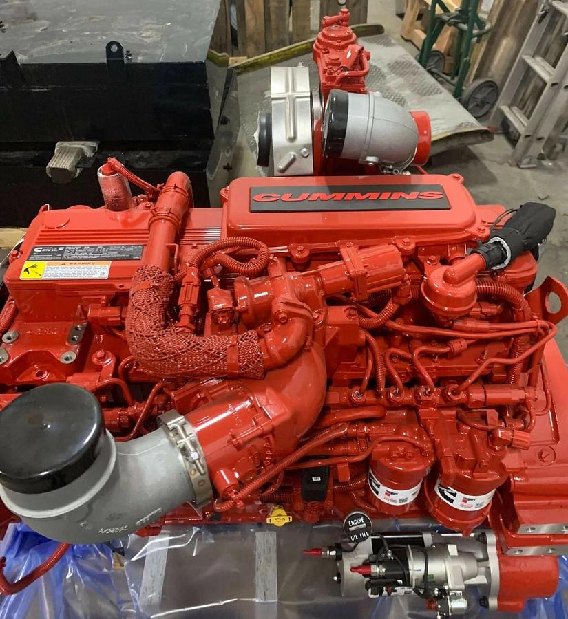 Used New 8.9L Cummins Diesel Engine QSL9-G9 | Cummins P/N: A041Z080 C275-D2RE