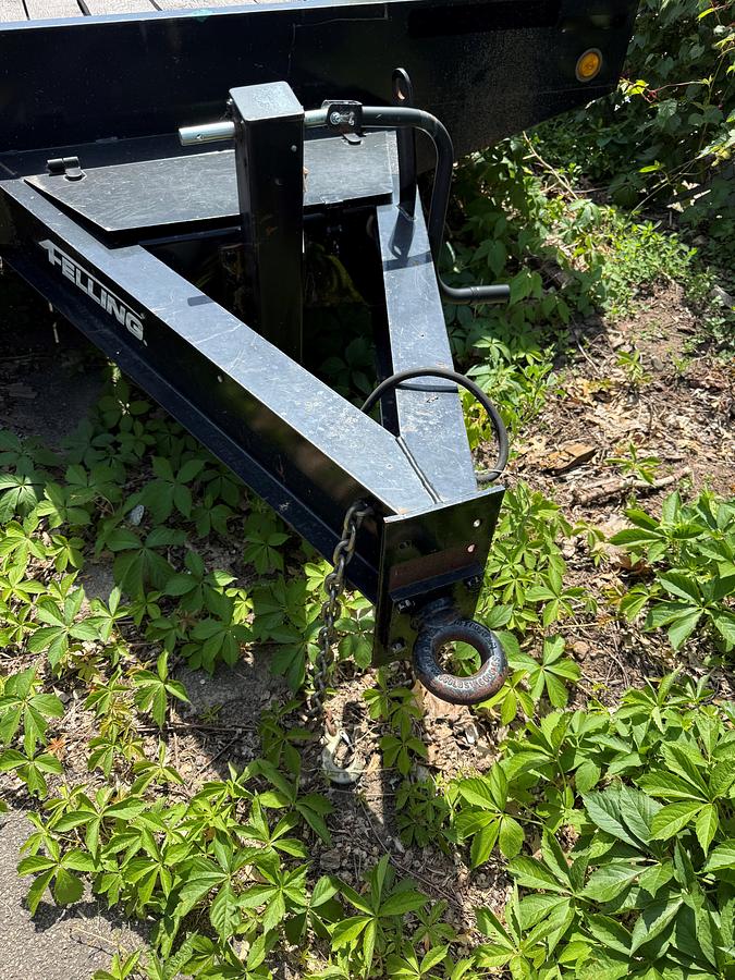 Used 2017 Felling Trailers 20' x 8' Pintle Hitch