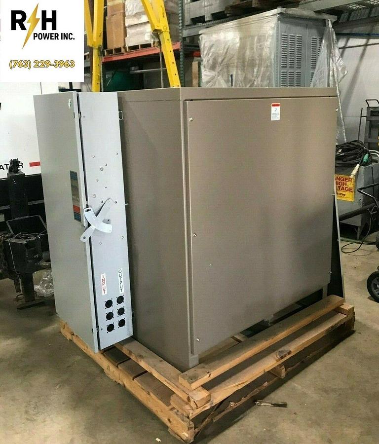 Used 200kVA Darrah Transformer | HV 480Y Overwound LV 3 10 Volts 8 Steps