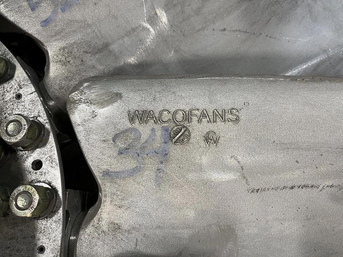 Used Used Waco Fans 11-60-WHRPA10F22 Aluminum Fan - S/N: 102996