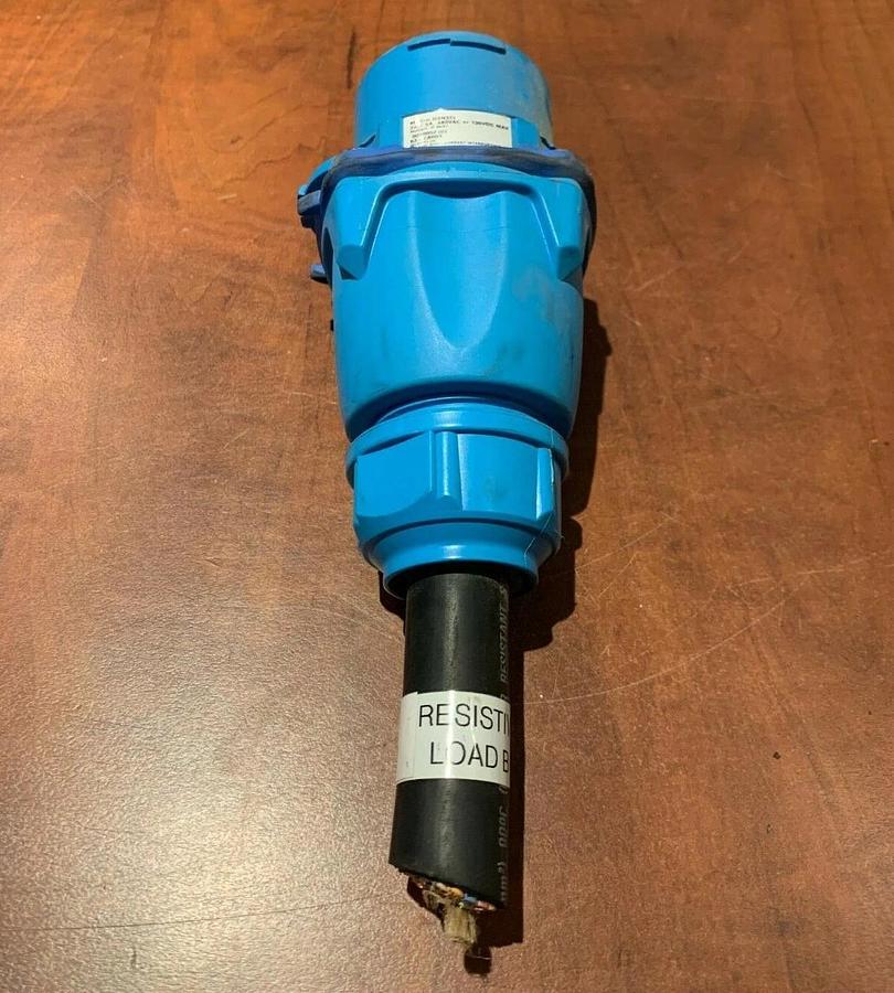 Used Meltric DSN37C 63-C8003 Inlet Plug | 2A/7.5A 480V or 130VDC Max