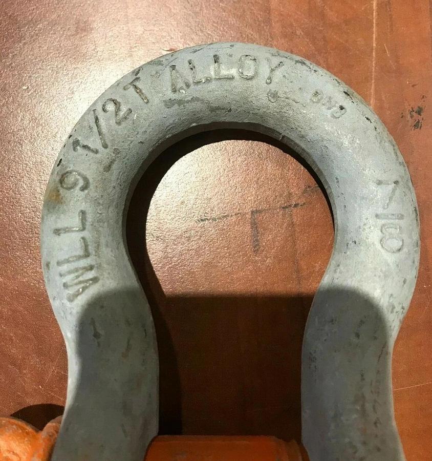 CM 9 1/2 Ton WLL Alloy Screw Pin Anchor Shackle 7/8 22MM