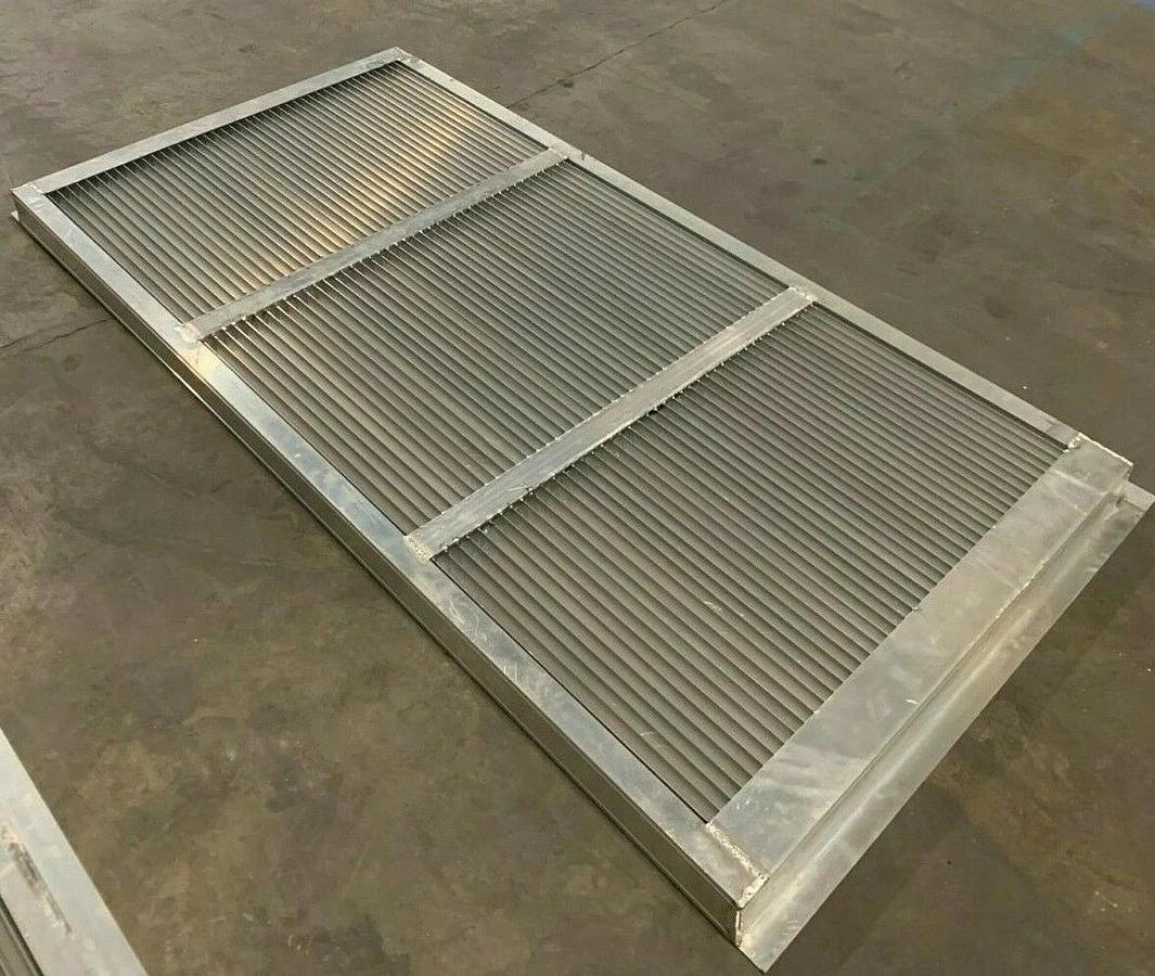 New Ruskin Aluminum Louver EME3625 | 73.5" Long x 36.75" Wide x 3" High