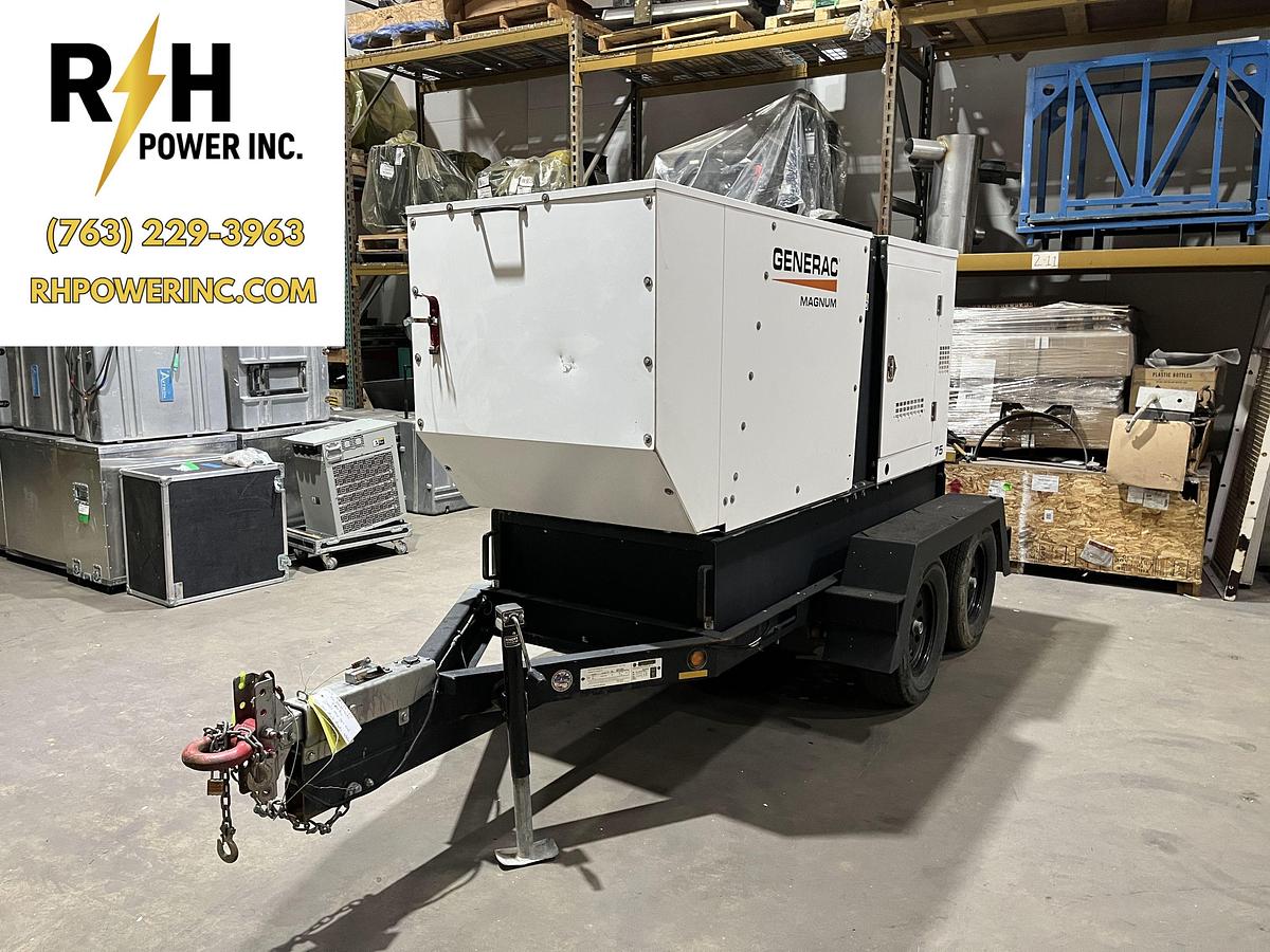 75kVA Generac MDG75DF4 Mobile Diesel Generator - S/N: 3003614392 (New GenEnd)