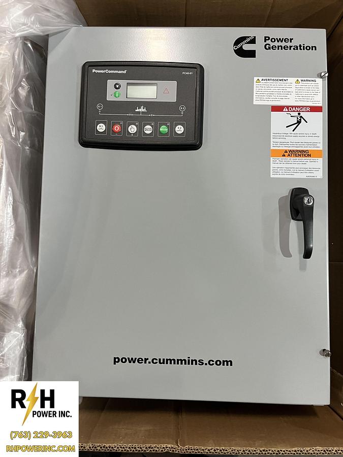 New 125A 480VAC Cummins OTECA Spec. B Automatic Transfer Switch