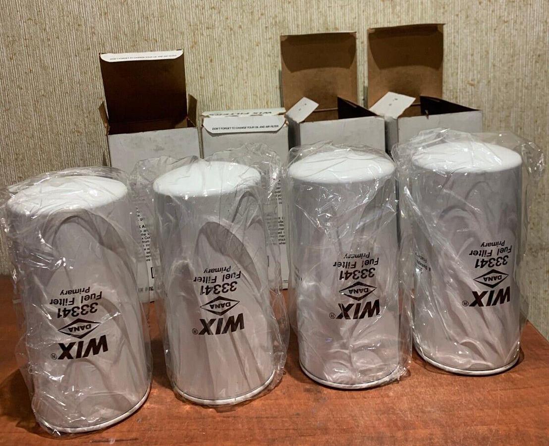 Wix 33341 Primary Fuel Filter (4 Pack)