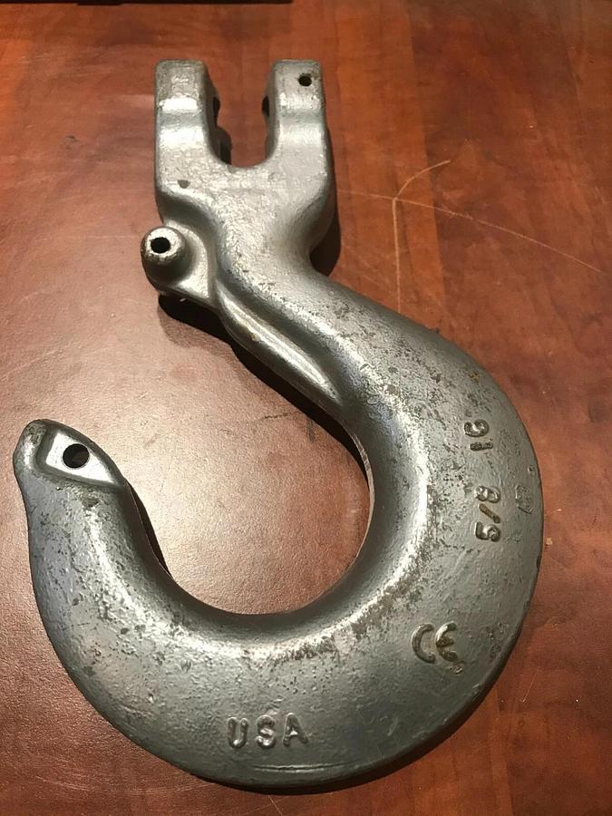 New Crosby 5/8" 5/8-16 Grade 100 Lifting Hook 22,600 lbs. WLL | USA Rigging