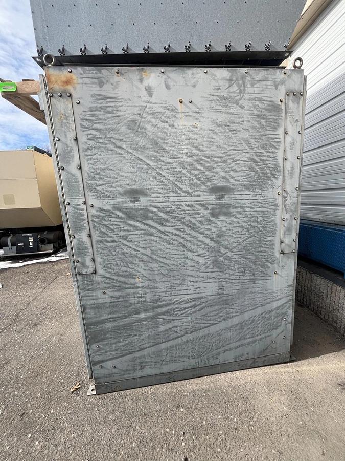 Used 2000kw Simplex LBS Forced Air-Cooled Resistive Load Bank S/N: 36970-99-43-17