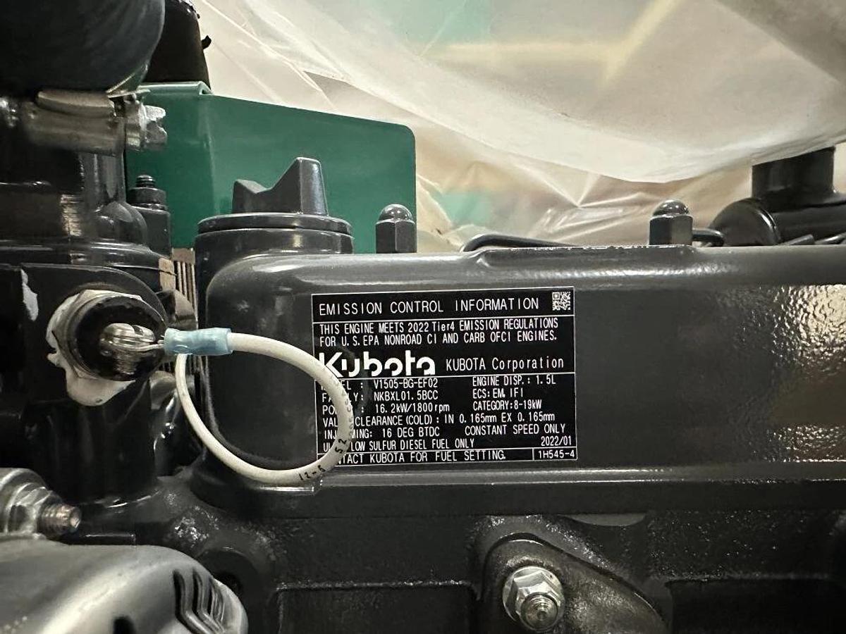 Used 8kw Cummins RV Diesel Generator 8HDKAG-11378K - 120/208V 3PH 60hz - PN: A063B625