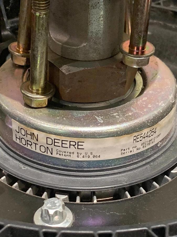 New John Deere 4045HFG93 Electric Blower Fan Assy. | RE545612 RE54617 RE544254