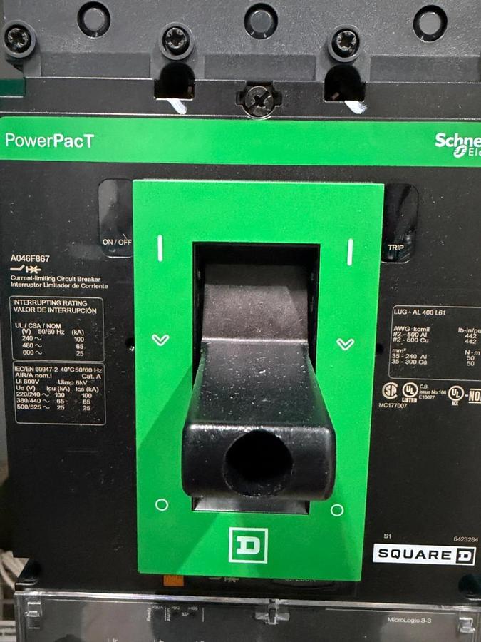 225 Amp 240V Cummins OTECSEB Automatic Transfer Switch - J23M283004