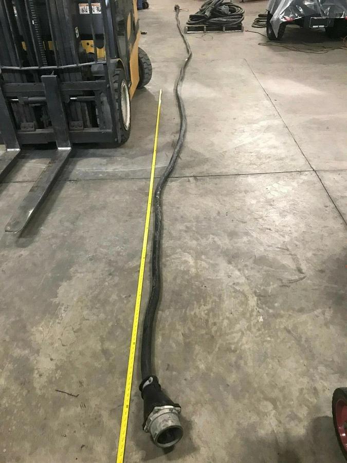 Used 40' 2/0 AWG 4 Conductor Meltric DS 200 Amp 3 Phase 480V Wire Cable
