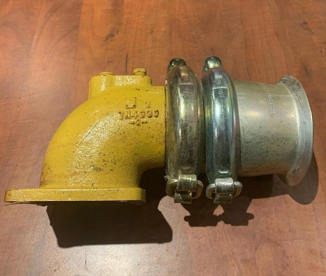 Used Genuine OEM CAT Caterpillar Elbow P/N: 7N-4930 | SR4 SR4B SR4BHV SR5