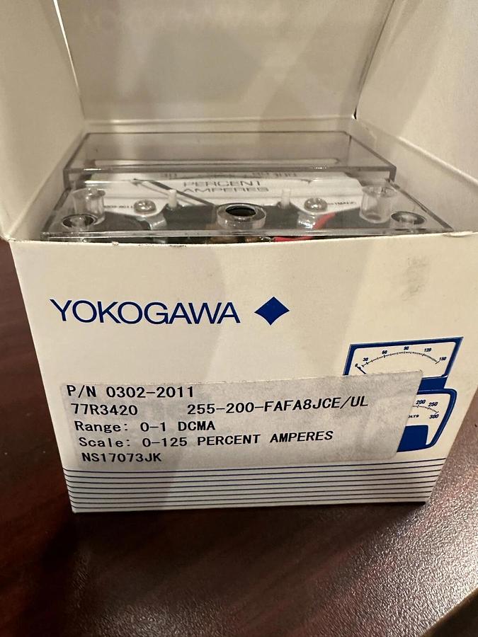 Used Yokogawa Ammeter I Cummins P/N: 0302-2011